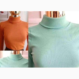 Quality Female Long Sleeve Turtleneck Tops