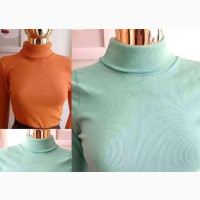 Quality Female Long Sleeve Turtleneck Tops