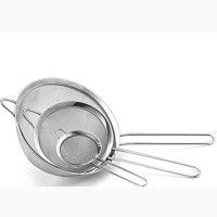 Stainless Steel Strainer Iron Sieve 3 Pices - Tbosscollections