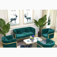 Galvanized Iron Super Green Sofa