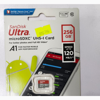 Sandisk Micro SD Memory Card 256GB