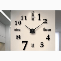 40cm and 120cm 3D Luxury Quartz Acrylic Large Wall Clock