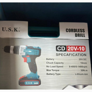 Electric Maxmech 20V Cordless Drill Machine