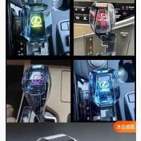 Glass Gear Knob With Light