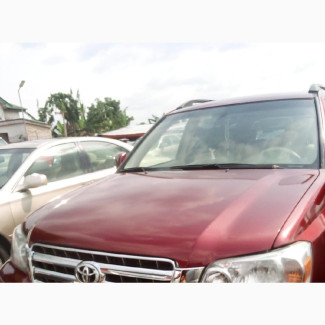 Toyota Highlander V6 2006 Red