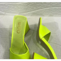 Chunky Heel Slippers