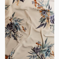 Vintage Crepe Fabric - High Quality