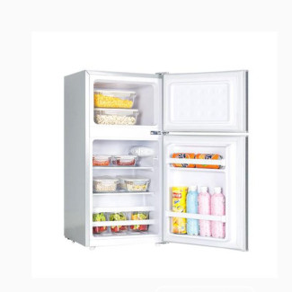 Skyrun 85 Litres Double Door Top Mount Fridge Bcd-85hcsliver