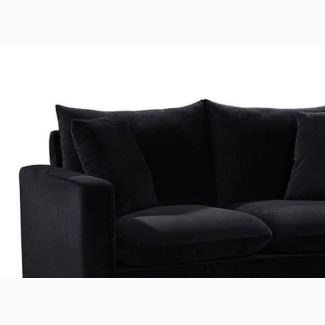 2 Seater Chair Black
