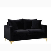 2 Seater Chair Black