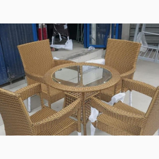 Quality Outdoor Rattan Furniture Gold Colour