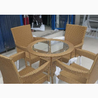 Quality Outdoor Rattan Furniture Gold Colour