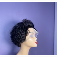 Mini Frontal Curly Wig