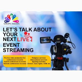 Professional Video Live Streaming Services