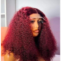 Full Frontal Curly Human Hair Wig