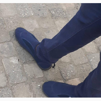 Men#039;s Kappa Size 46 Blue, Ash/Black