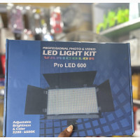 Led Power Pro LED 600 + Battery +Tripod + Charger
