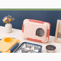 4grid + Bowl Eco Friendly Stainless Steel Bento Lunch Box