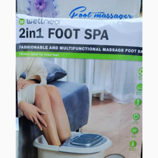 Foot Spa Wellneo Foot Spa Massager 500W Iwth Shower Option