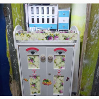 Wooden Baby Wardrobe