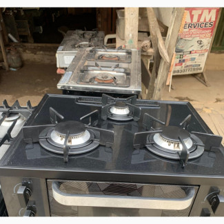 German Rinnai 3 Burner Gas Cooker With Oven and Grill