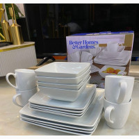 Brand New 16pcs Porcelain Dinnerware Set - Dinner Sets