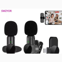 Wireless Phone Microphone for iPhone and Type C