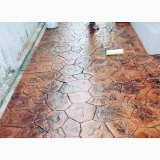 Concrete St Decoration With Seal