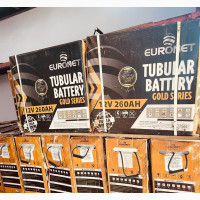 260ah 12v Euronet Solar Battery Available