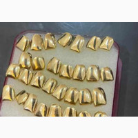 Pure Gold 750 Italy 18karat Grills Available