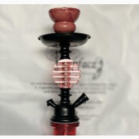 Brand New Red Shisha Pot - Single Hose
