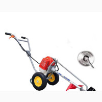Wheel Weeder Bruschcutter Hand Push 4stroke