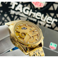 Tag Chain Wrist Watch Chronograph Action