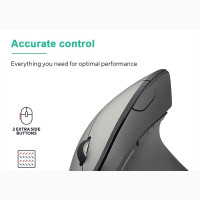 Vertical Mouse Ergonomic 2.4ghz Wireless Optical Mice 3 Adju