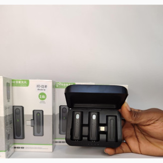 Dual Wireless Microphone for Ios