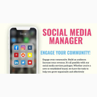 Gauranteed Organic Followers) Social Media Manager