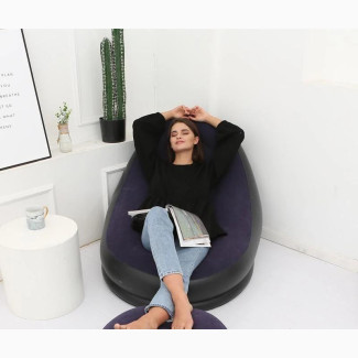 Inflatable Relaxing Sofa + Foot Rest