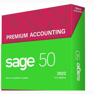 Sage 50 Premium Accounting Software 2022 - 5 Users