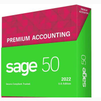 Sage 50 Premium Accounting Software 2022 - 5 Users