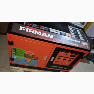 Brand New Firman Zero Noise Petrol Soundproof Generator Model SPS12000SE
