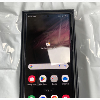 New Samsung Galaxy S22 Ultra 256 GB Black