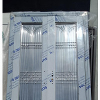 5ft by 8ft. Shower Stainless Glass Door