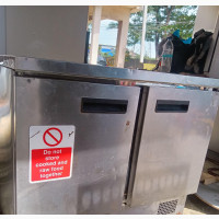 Polar Stainless Steel Refrigerator - UK Used