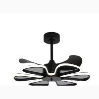 Nordic Ceiling Fan Light - Modern Design, LED, Remote Control - Home Interiors