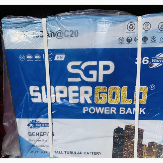 Super Gold Tubular Battery 250ah, 12V - Brand New, 3 Years Warranty
