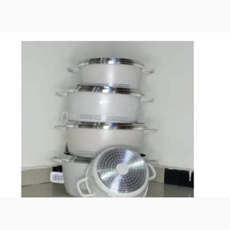 Jio Non-Stick Marble Coating Cookware -10pc Set