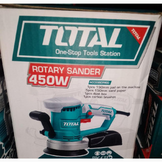 Total Rotary Sander - Smooth Surfaces Effortlessly