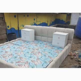 Bed Frame With Side Drawers Available