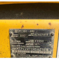 Komatsu PC360 Excavator - Foreign Used, Year 2017, Low Hours