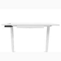 Adjustable Height Desk - White/Black